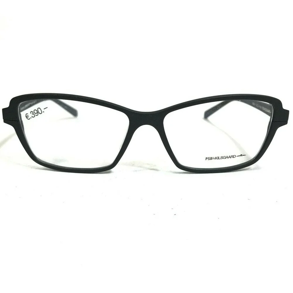 Kilsgaard PSB 5.1 Eyeglasses Frames Matte Black Square Cat Eye 53-14-140